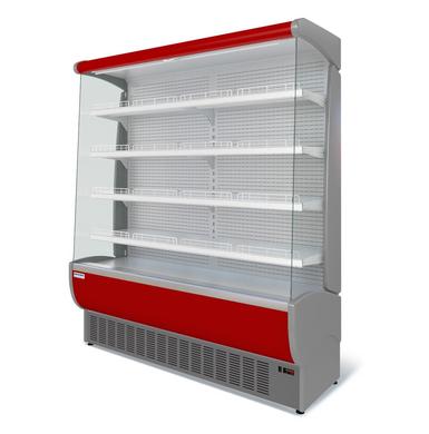  Витрина холодильная Флоренция ВХСп-1,6 (красная)