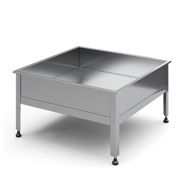 Душевой поддон для мойки туш, 800х800х400 мм