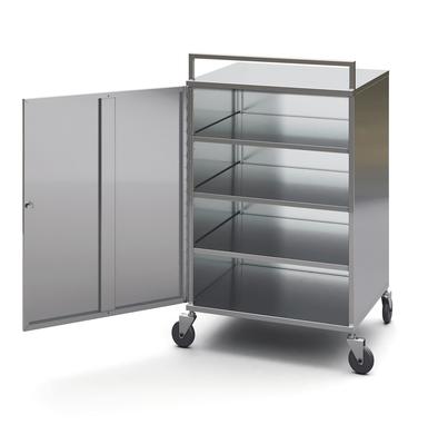 Тележка закрытая для транспортировки мясных полуфабрикатов