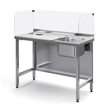 Стол для чистки рыбы