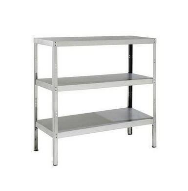 Стеллаж с 3-я сплошными полками С-3