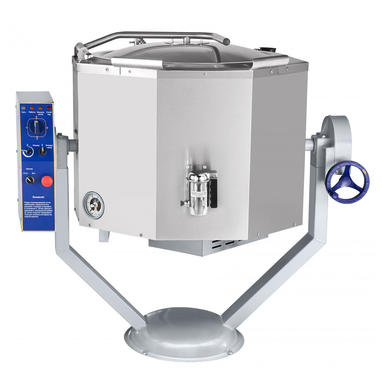 Котел пищеварочный электрический КПЭМ-100-ОМР со сливным краном