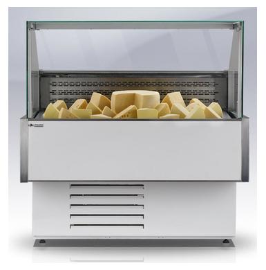 Витрина холодильная Gamma Quadro IC 90 LED (угол внутр.)