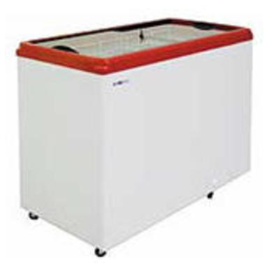 Морозильный ларь CF200F с прямыми раздвижными стеклами