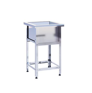 Одинарная цельнотянутая ванна ВМЦ S 1/ 1Л; Б/ 1П; Б