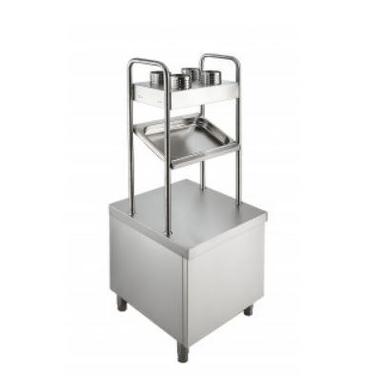 ПРИЛАВОК ДЛЯ ПОДНОСОВ И СТОЛОВЫХ ПРИБОРОВ ПП-2-6/7СХН с ХЛЕБНИЦЕЙ