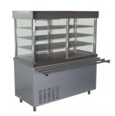 ПРИЛАВОК-ВИТРИНА ОХЛАЖДАЕМЫЙ ЗАКРЫТЫЙ ПВ-11/7