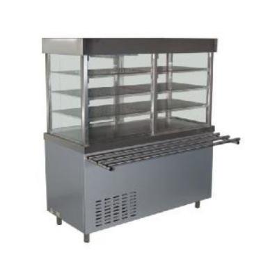 ПРИЛАВОК-ВИТРИНА ОХЛАЖДАЕМЫЙ ЗАКРЫТЫЙ ПВ-15/7