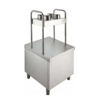 ПРИЛАВОК ДЛЯ ПОДНОСОВ И СТОЛОВЫХ ПРИБОРОВ ПП-1-6/7С