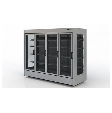 Холодильная горка Немига П2 низкотемпературная (распашные двери двойной стеклопакет) 